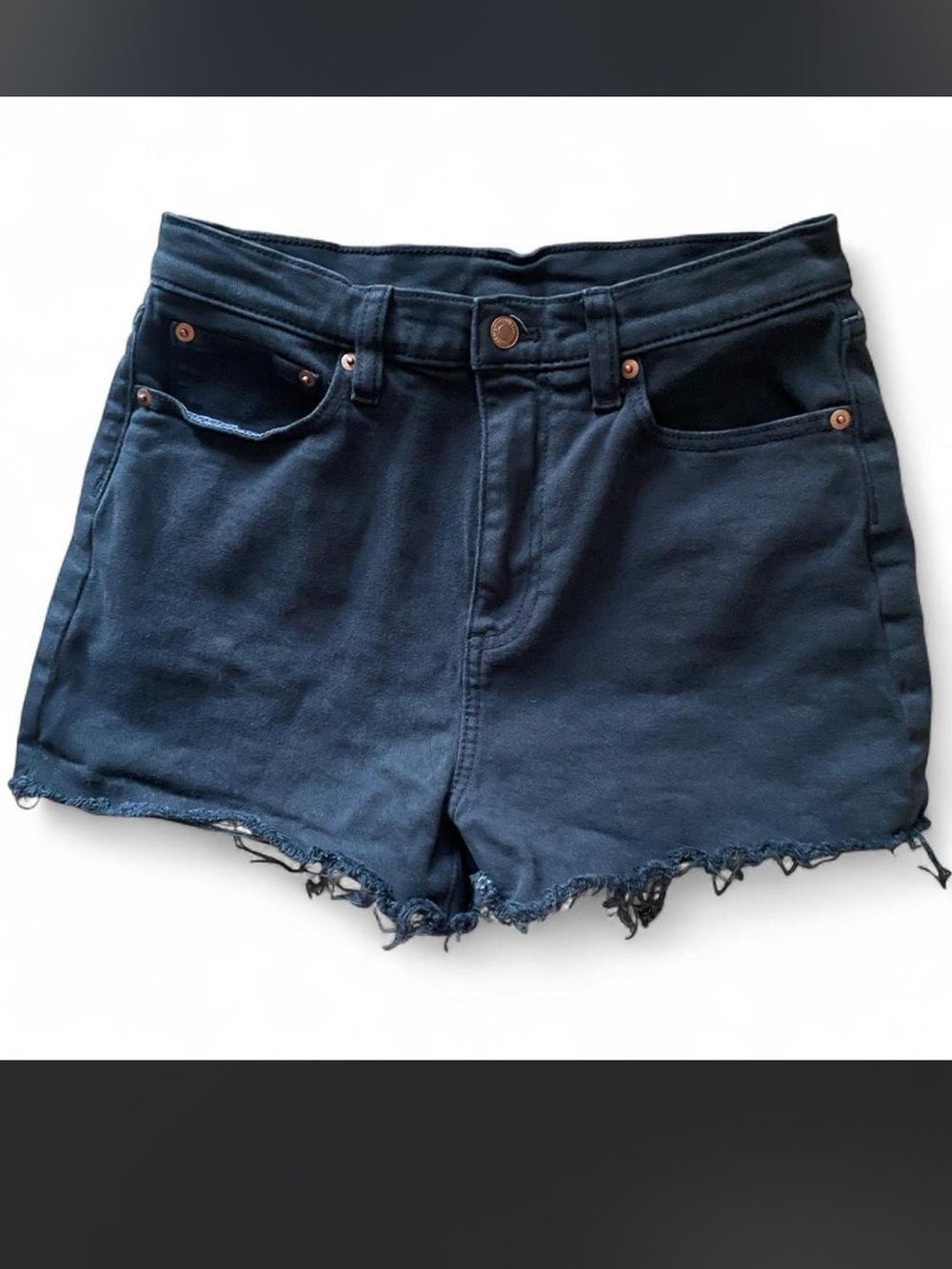 PINK Victoria's Secret Mid-Rise Denim Shorts